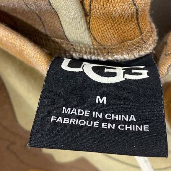 UGG Mens Multicolor Terrance Topo Hoodie and UGG Malachi Fleece Jogger Sweatpant - Picture 3 of 7